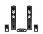 Klipsch F20 (F20 C10 B20) Zestaw kolumn kina domowego 5.0